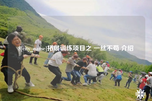 阿拉尔拓展训练项目之 一丝不苟 介绍